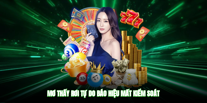 Mơ thấy rơi tự do báo hiệu mất kiểm soát